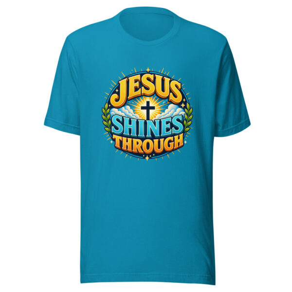 JESUS SHINES THROUGH Heartbeat-20260622-codex-fallback Graphic Tee mockup 2