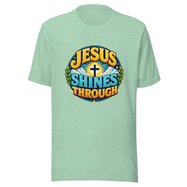 JESUS SHINES THROUGH Heartbeat-20260622-codex-fallback Graphic Tee mockup 24