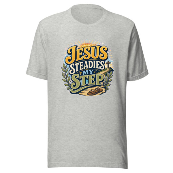 JESUS STEADIES MY STEP Heartbeat-20260621-codex-fallback Graphic Tee mockup 11 JESUS STEADIES MY STEP Heartbeat-20260621-codex-fallback Graphic Tee mockup 11