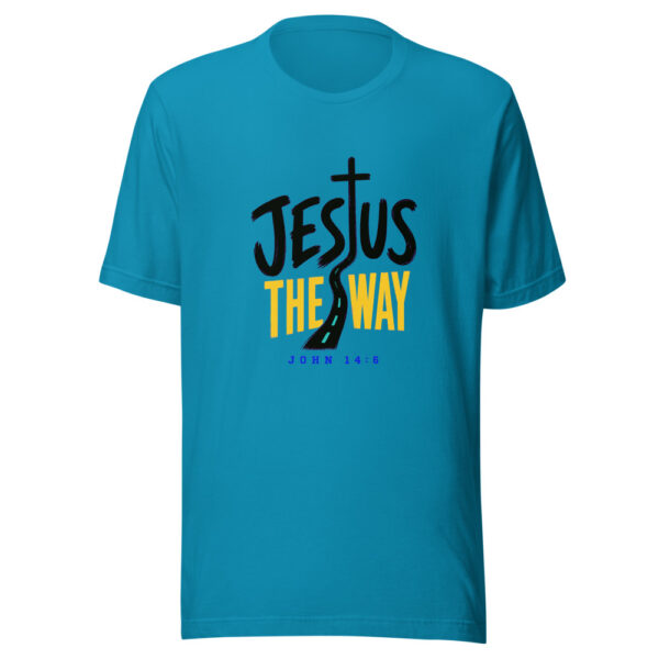 Jesus The Way John 14:6 Jesus-the-way-john-146 Graphic Tee mockup 2