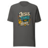 Jesus Tunes My Heart Heartbeat-20260629T045648Z Graphic Tee mockup 10