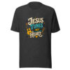 Jesus Tunes My Heart Heartbeat-20260629T045648Z Graphic Tee mockup 12