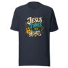 Jesus Tunes My Heart Heartbeat-20260629T045648Z Graphic Tee mockup 13