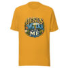 JESUS WALKS WITH ME Heartbeat-20260622-codex-fallback Graphic Tee front view