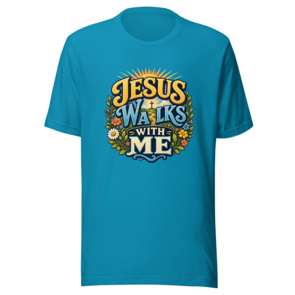 JESUS WALKS WITH ME Heartbeat-20260622-codex-fallback Graphic Tee mockup 2