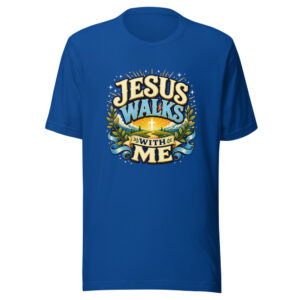 JESUS WALKS WITH ME Heartbeat-20260624-codex-fallback Graphic Tee front view