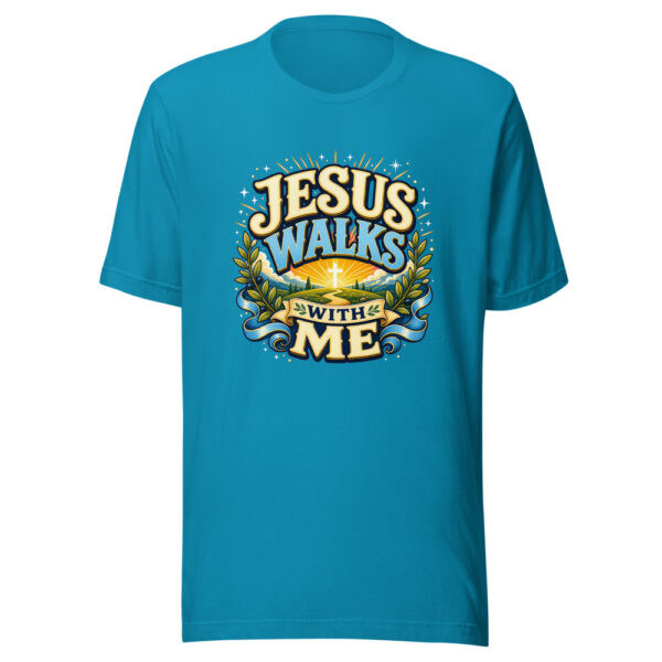 JESUS WALKS WITH ME Heartbeat-20260624-codex-fallback Graphic Tee mockup 2