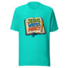 Jesus Writes Mercy Graphic Tee mockup 3