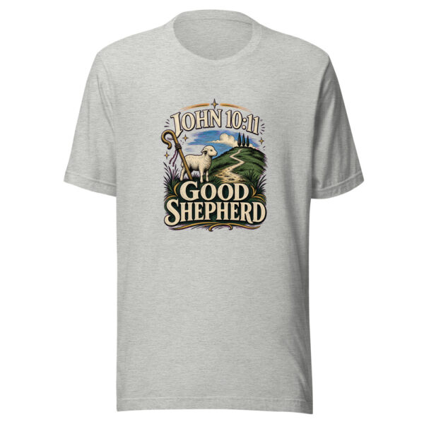 John 10:11 Good Shepherd Heartbeat-20260630T161535Z Graphic Tee mockup 11