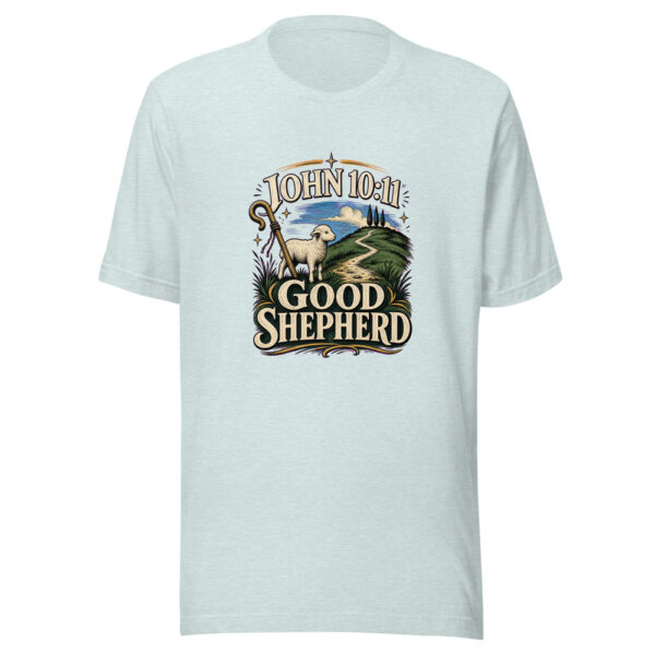 John 10:11 Good Shepherd Heartbeat-20260630T161535Z Graphic Tee mockup 22