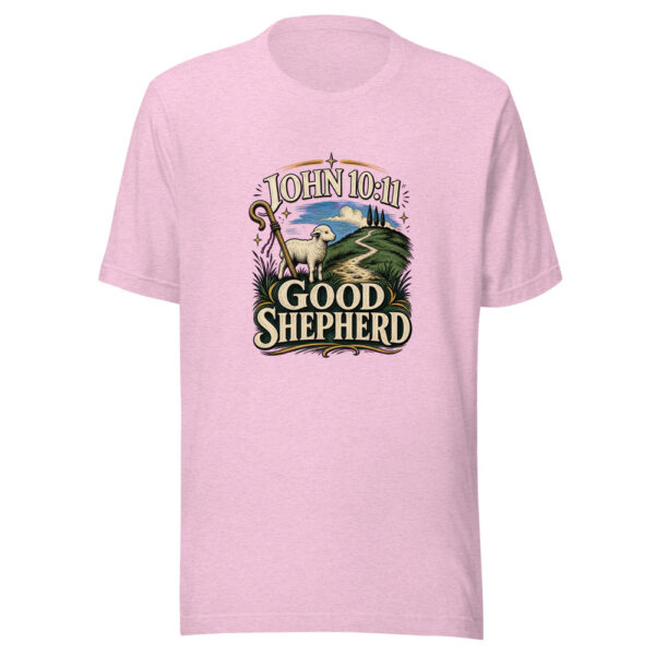 John 10:11 Good Shepherd Heartbeat-20260630T161535Z Graphic Tee mockup 23