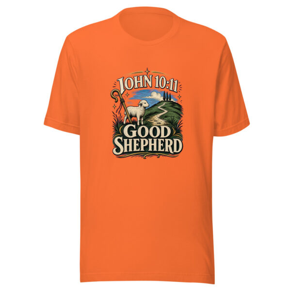 John 10:11 Good Shepherd Heartbeat-20260630T161535Z Graphic Tee mockup 6