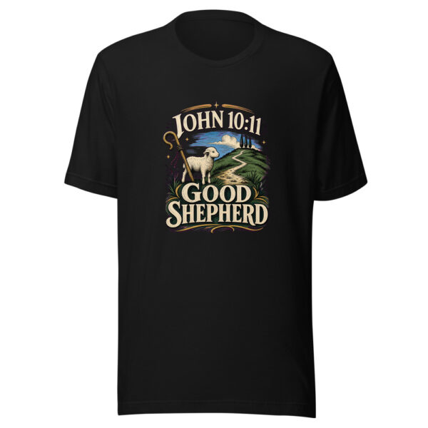 John 10:11 Good Shepherd Heartbeat-20260630T161535Z Graphic Tee mockup 7