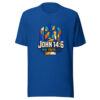 John 14:6 Way Truth Life Heartbeat-20260630T024219Z Graphic Tee front view