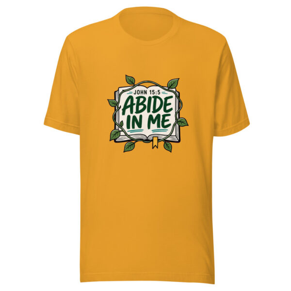 John 15:5 Abide In Me Heartbeat-20260630T121514Z Graphic Tee front view