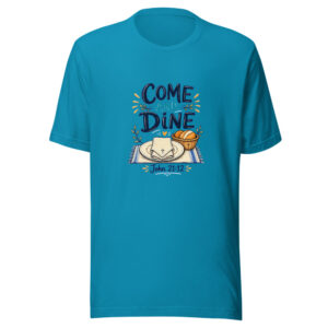 John 21:12 Come And Dine Graphic Tee front view