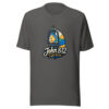John 8:12 Light Of Life Graphic Tee mockup 10