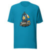 John 8:12 Light Of Life Graphic Tee mockup 2