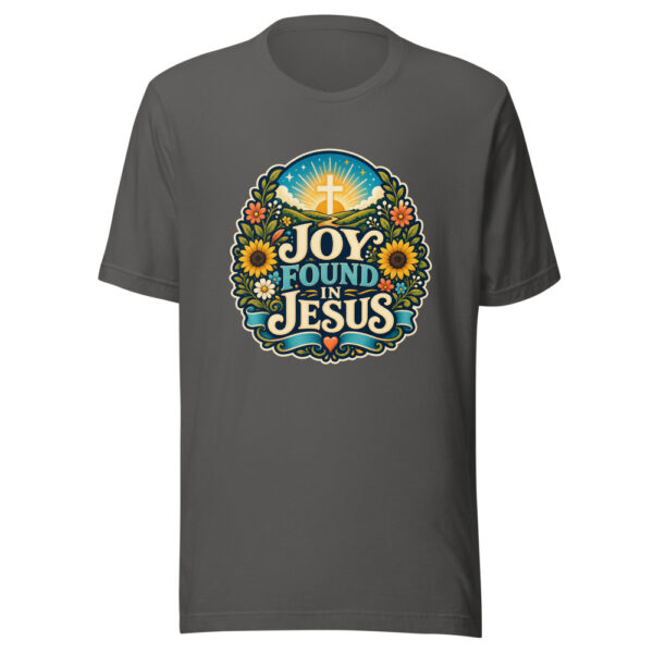 JOY FOUND IN JESUS Heartbeat-20260624-codex-fallback Graphic Tee mockup 10
