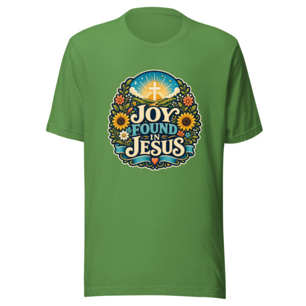 JOY FOUND IN JESUS Heartbeat-20260624-codex-fallback Graphic Tee mockup 17
