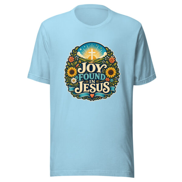 JOY FOUND IN JESUS Heartbeat-20260624-codex-fallback Graphic Tee mockup 5