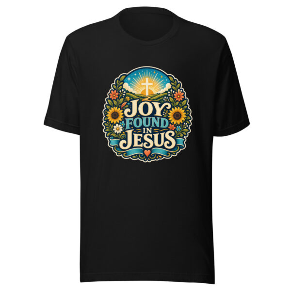 JOY FOUND IN JESUS Heartbeat-20260624-codex-fallback Graphic Tee mockup 7
