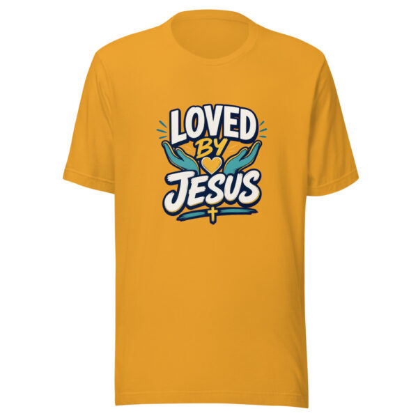 Loved By Jesus Heartbeat-20260629T045648Z Graphic Tee front view