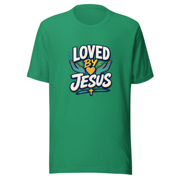 Loved By Jesus Heartbeat-20260629T045648Z Graphic Tee mockup 15