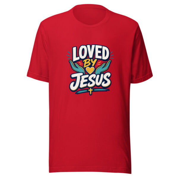 Loved By Jesus Heartbeat-20260629T045648Z Graphic Tee mockup 19