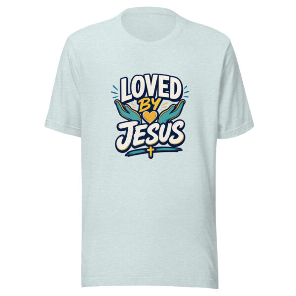 Loved By Jesus Heartbeat-20260629T045648Z Graphic Tee mockup 22