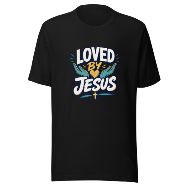 Loved By Jesus Heartbeat-20260629T045648Z Graphic Tee mockup 7