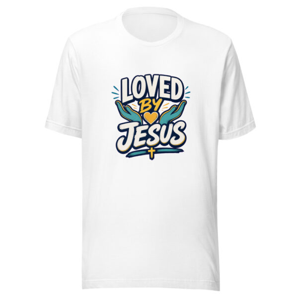 Loved By Jesus Heartbeat-20260629T045648Z Graphic Tee mockup 8