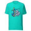 Mark 4:39 Be Still Graphic Tee front view