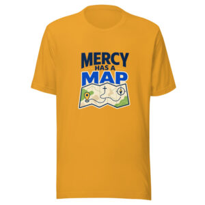 Mercy Has A Map Heartbeat-20260629T105650Z Graphic Tee front view