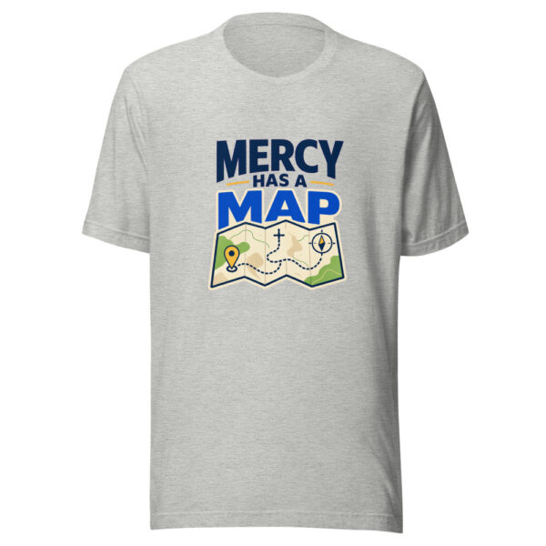Mercy Has A Map Heartbeat-20260629T105650Z Graphic Tee mockup 11