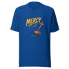 Mercy Looks Like Jesus Mercy-gavel-cross Graphic Tee front view
