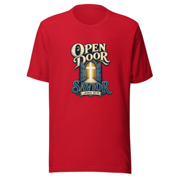 Open Door Savior Graphic Tee mockup 19