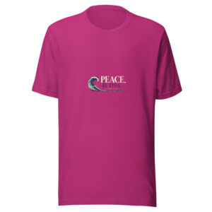 Peace, Be Still - Mark 4:39 Peace-be-still-mark-4-39 Graphic Tee mockup 1 Peace, Be Still - Mark 4:39 Peace-be-still-mark-4-39 Graphic Tee front view