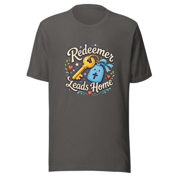 Redeemer Leads Home Graphic Tee mockup 10