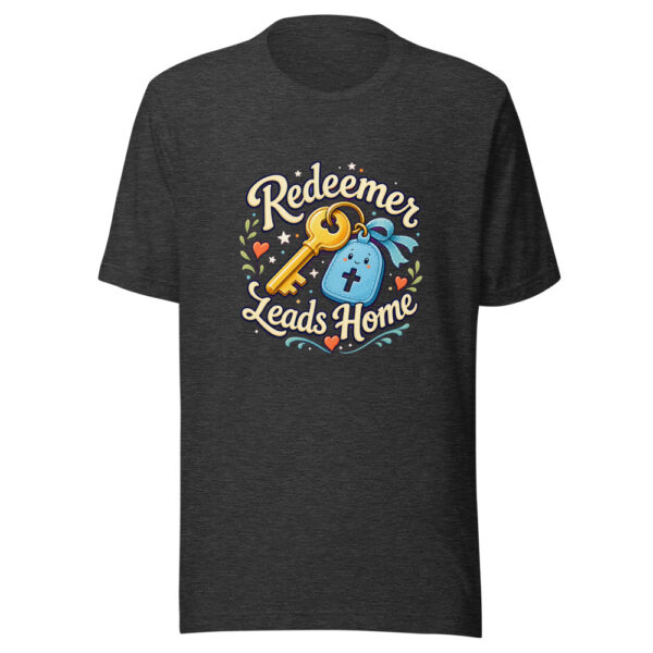 Redeemer Leads Home Graphic Tee mockup 12