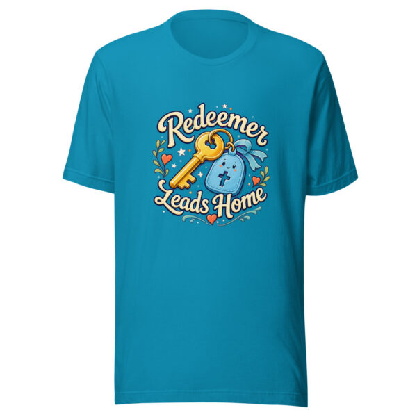 Redeemer Leads Home Graphic Tee mockup 2