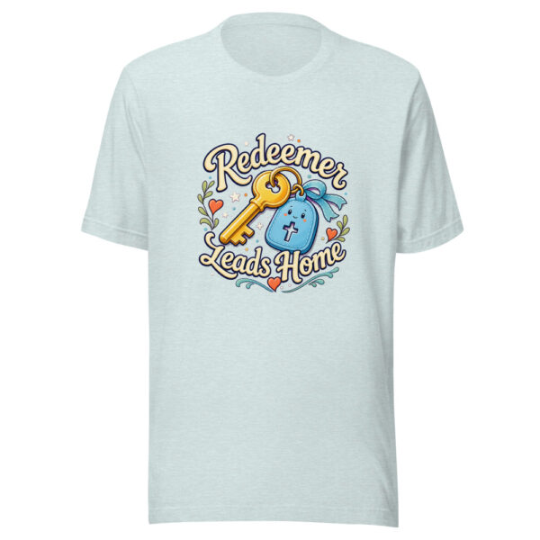 Redeemer Leads Home Graphic Tee mockup 22