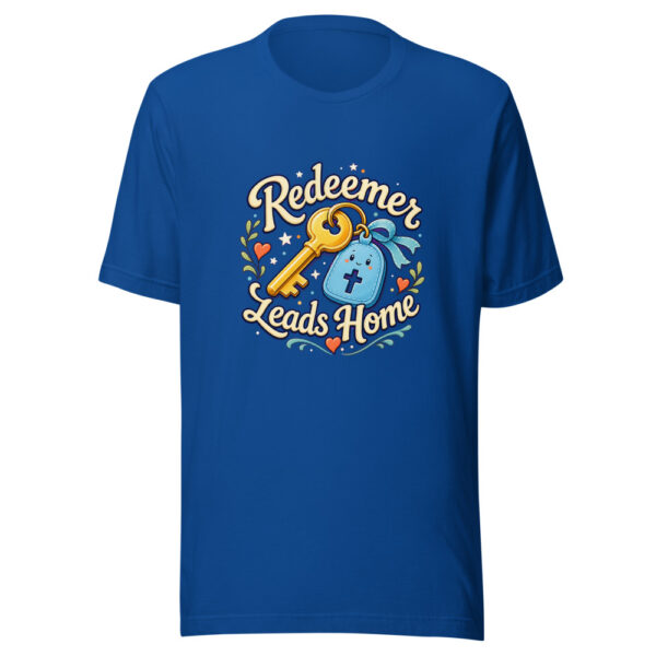 Redeemer Leads Home Graphic Tee mockup 5
