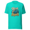 Rest For Souls Graphic Tee mockup 3