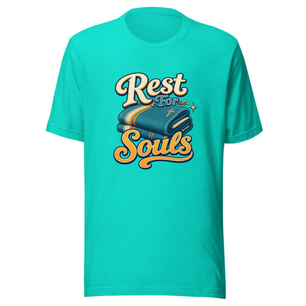 Rest For Souls Graphic Tee mockup 3