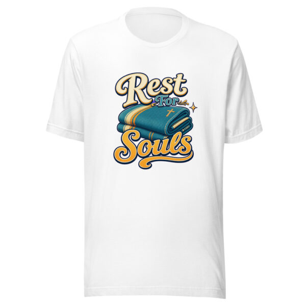 Rest For Souls Graphic Tee mockup 8
