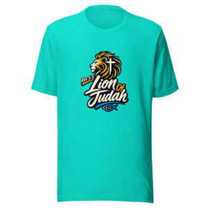 Rev 5:5 Lion Of Judah Graphic Tee front view