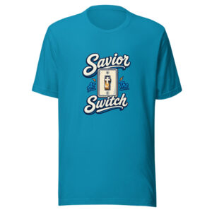 Savior At The Switch Graphic Tee front view