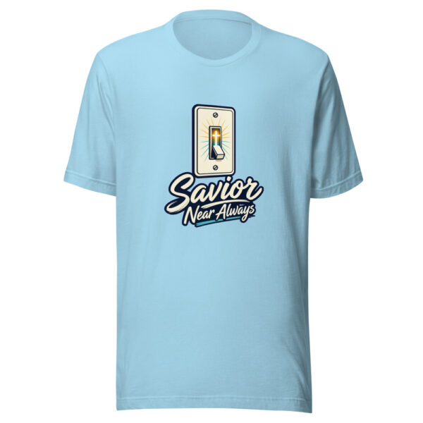 Savior Near Always Graphic Tee mockup 17 Savior Near Always Graphic Tee mockup 17