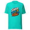 Savior Sets The Signal Heartbeat-20260629T165652Z Graphic Tee mockup 3